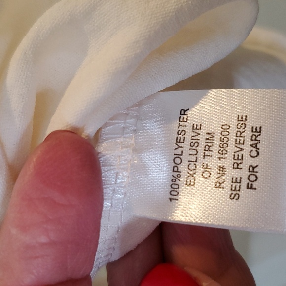 Emily Daniel's Woman's Plus Button Down Blouse 1X - Picture 5 of 6